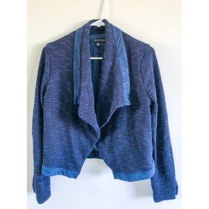 Eva Longoria Textured Cropped Cardigan/Jacket - S